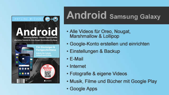 Buchvorstellung Hotline-Wissen Android Samsung Galaxy