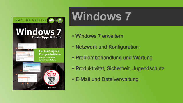 Buchvorstellung Hotline-Wissen Windows 7